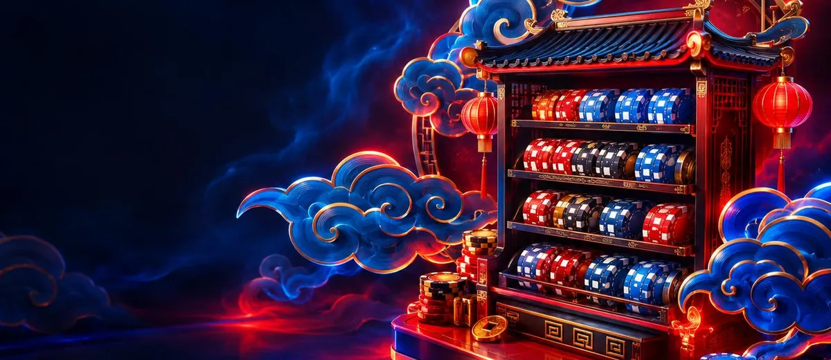 Ilustrasi casino chips — panduan Deposit Pulsa 10rb Blanja4d