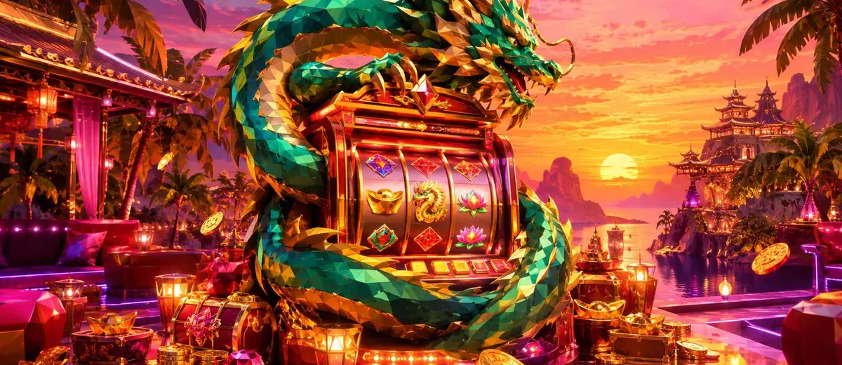 Ilustrasi slot machine and dragon casino — panduan Harga dan Kembalian Blanja4d